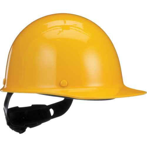 Skullgard&reg; Full Brim Hard Hat, Ratchet Suspension, Yellow Waymarc Industries Inc