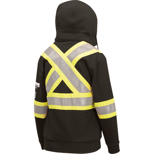 Heavyweight Safety Hoodie, Women's, X-Small, Black Waymarc Industries Inc
