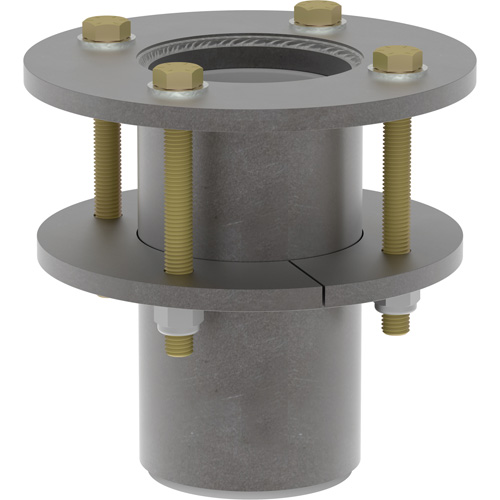 DBI-SALA&reg; Confined Space Deck Mount Base, Stainless Steel Waymarc Industries Inc