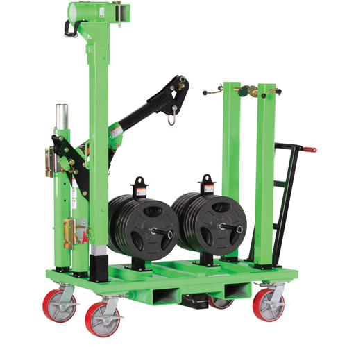 Base contrebalanc&eacute;e pour chariot en espace clos DBI-SALA Waymarc Industries Inc