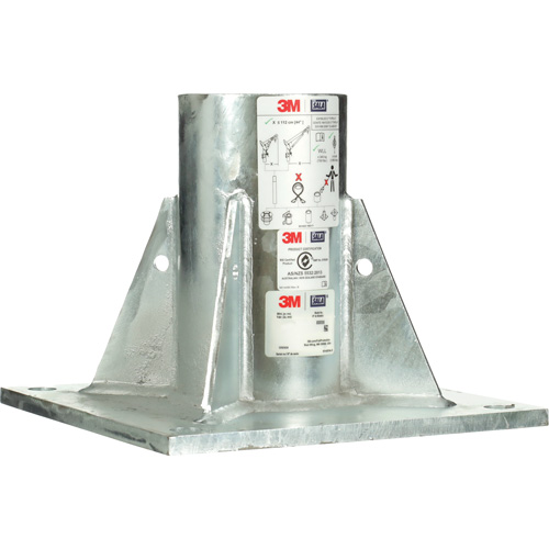 DBI-SALA&reg; Confined Space Floor Mount Base, Galvanized Waymarc Industries Inc