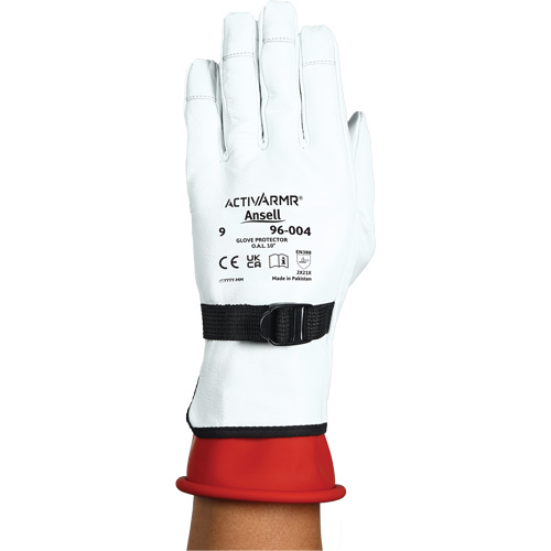 ActivArmr&reg; 96004 Goatskin Leather Protector Gloves, Size 10, 10" L Waymarc Industries Inc