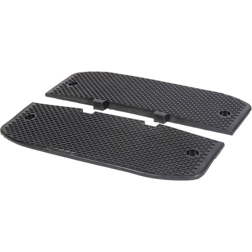 Embouts d'extr&eacute;mit&eacute;s pour bosse de d&eacute;c&eacute;l&eacute;ration, Caoutchouc, 3' lo x 20" la x 2" h Waymarc Industries Inc