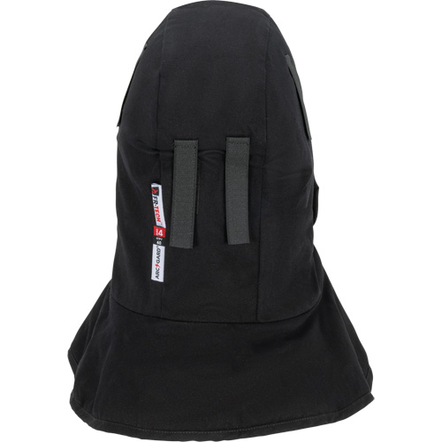 Doublure matelass&eacute;e ignifug&eacute;e Pioneer 765A pour casque de s&eacute;curit&eacute; avec un long cou et embout buccal amovible, Noir/Gris, Coton/FR-Tech/Modacrylique/Nylon Waymarc Industries Inc