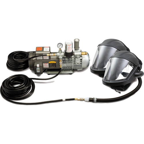 2-Worker MAXSHIELD&reg; Supplied Air Shield System Waymarc Industries Inc
