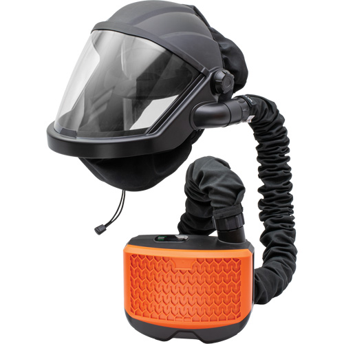 Ensemble de respirateur &agrave; purificateur d'air motoris&eacute; avec ventilateur PEAKAIR MAXSHIELD, Respirateur &agrave; masque, Pile Lithium-ion Waymarc Industries Inc