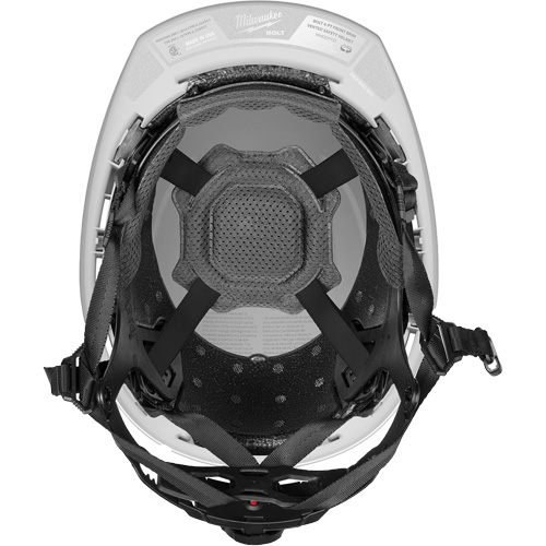 Casque de s&eacute;curit&eacute; &agrave; bordure avant BOLT, R&eacute;pond aux normes CSA type 2, Suspension Rochet, Non ventil&eacute; Waymarc Industries Inc