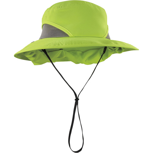 Chill-Its 8934 Ranger Hat with Neck Shade, Large/X-Large, Hi-Vis Lime Waymarc Industries Inc