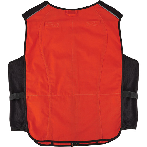 Veste de refroidissement &agrave; changement de phase l&eacute;g&egrave;re avec sachets de recharge Chill-Its 6260, Grand/T-Grand, Orange Waymarc Industries Inc