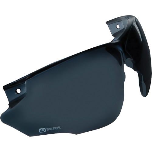 Lentille de rechange pour lunettes de s&eacute;curit&eacute; Combat, Antibu&eacute;e/Anti-&eacute;gratignures, Fum&eacute;e, Combat Waymarc Industries Inc