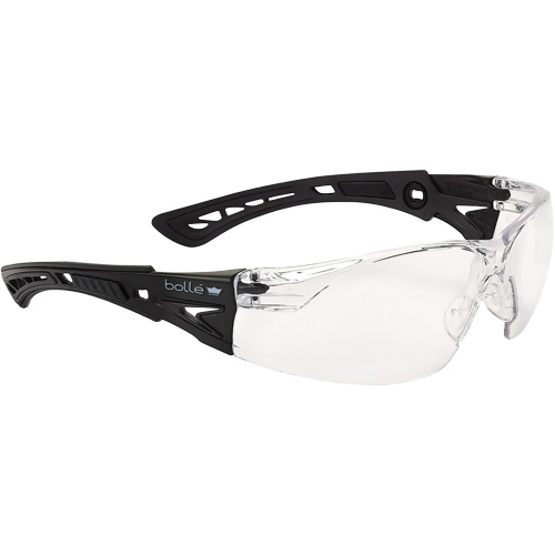 Lunettes de s&eacute;curit&eacute; Rush + Petit BSSI, Lentille Transparent, Antibu&eacute;e/Anti-&eacute;gratignures, ANSI Z87+ Waymarc Industries Inc