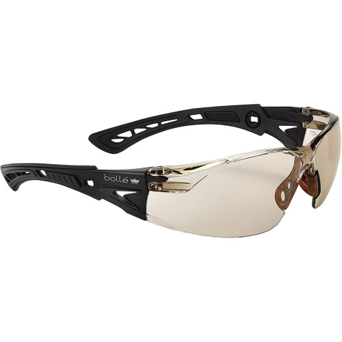 Lunettes de s&eacute;curit&eacute; Rush + Petit BSSI, Lentille Brun/Cuivre, Antibu&eacute;e/Anti-&eacute;gratignures, ANSI Z87+ Waymarc Industries Inc