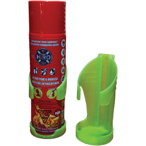 Hero 911 PFAS-Free Fire Extinguisher, ACK, 500 ml Capacity Waymarc Industries Inc