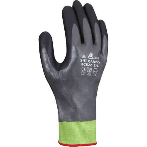 S-TEX Alpha XC822 Cut-Resistant Gloves, Size X-Large/9, 18 Gauge, Nitrile Coated, Tungsten Shell, ASTM ANSI Level A6 Waymarc Industries Inc