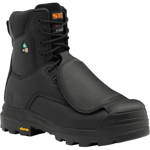 Vulcan Work Boots with External Metguard, Leather, Size 6, Impermeable Waymarc Industries Inc