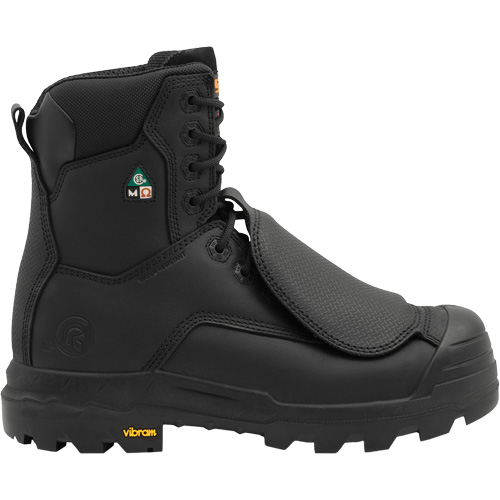 Vulcan Work Boots with External Metguard, Leather, Size 6, Impermeable Waymarc Industries Inc