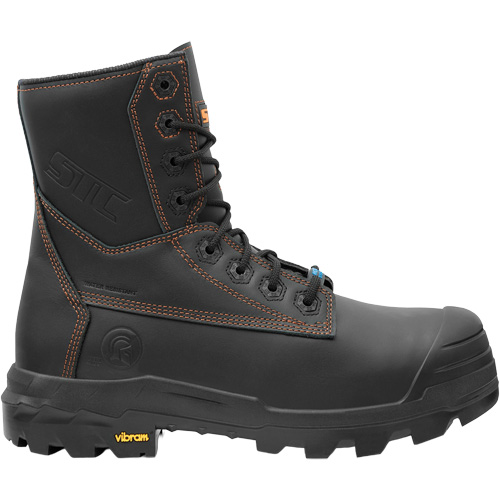 Bottes de travail Metpro Flex avec protecteur m&eacute;tatarsien, Cuir, Taille 8-1/2, Imperm&eacute;able Waymarc Industries Inc