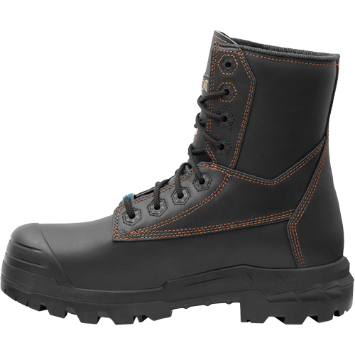 Bottes de travail Metpro Flex avec protecteur m&eacute;tatarsien, Cuir, Taille 8-1/2, Imperm&eacute;able Waymarc Industries Inc