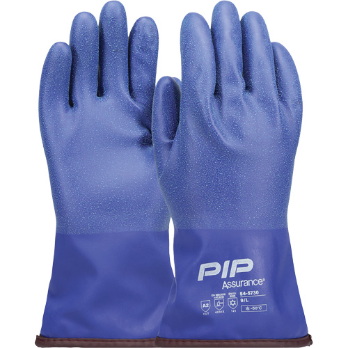 Assurance&reg; Polyurethane-Dipped Cold Gloves, Size 10 Waymarc Industries Inc