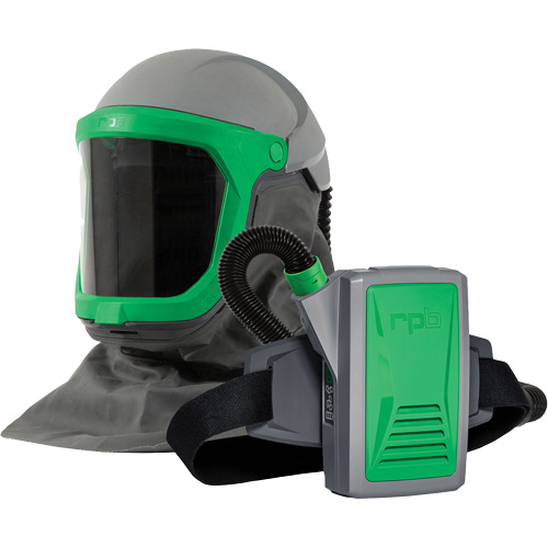 APR motoris&eacute; Z-Link avec cape &agrave; l'&eacute;paule Zytec FR, Respirateur &agrave; masque/Masque de soudage Waymarc Industries Inc