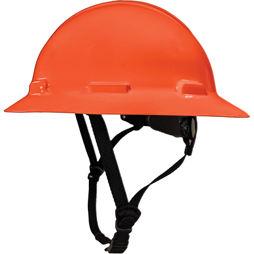 Casque de s&eacute;curit&eacute; &agrave; bordure compl&egrave;te LIDGUARD avec mentonni&egrave;re, R&eacute;pond aux normes CSA type 1, Suspension Rochet, Ventil&eacute; Waymarc Industries Inc