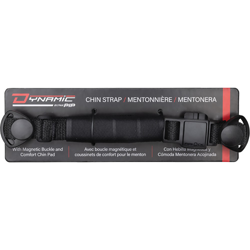 Dyna-Clic 4-Point Chin Strap with Magnetic Clip and Chin Pad Waymarc Industries Inc