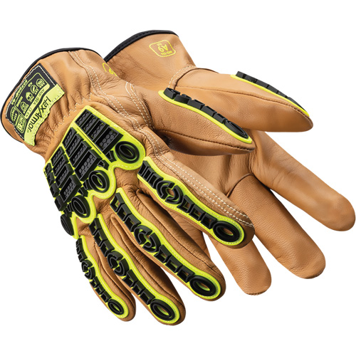 Gants homologu&eacute;s contre les arcs &eacute;lectriques Chrome SLT 5073IMP, 6/T-petit, 45 cal/cm², Niveau 4 Waymarc Industries Inc