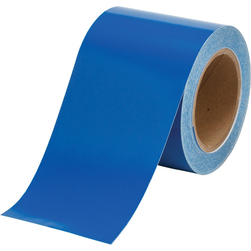 Pipe Marker Tape, 90', Blue Waymarc Industries Inc