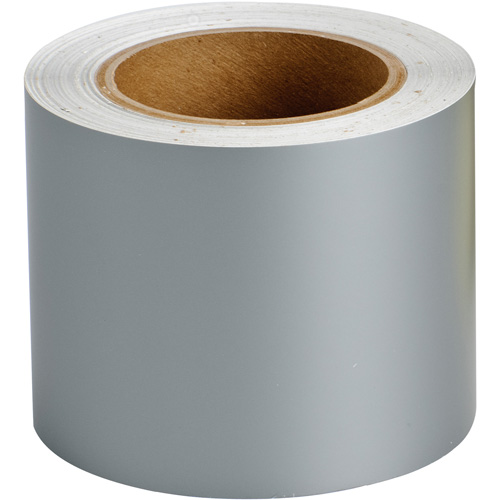 Pipe Marker Tape, 90', Grey Waymarc Industries Inc