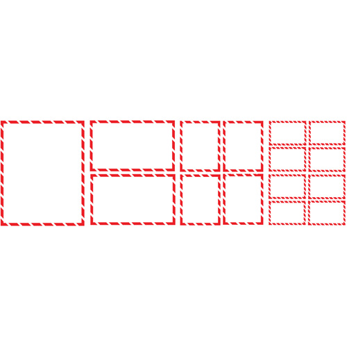WHMIS Labels 100/Box, Vinyl, Roll, 10-7/8" L x 8-1/2" W Waymarc Industries Inc