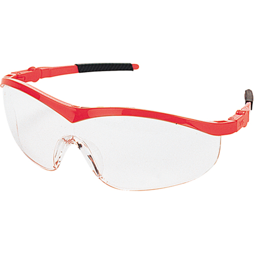 Storm&reg; Safety Glasses, Clear Lens, Anti-Scratch, ANSI Z87+ Waymarc Industries Inc