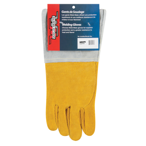 Superior Fit TIG Welding Gloves, Split Deerskin, Size Small Waymarc Industries Inc