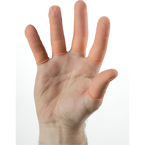 Doigtiers antistatiques en latex pour salles propres QRP Waymarc Industries Inc