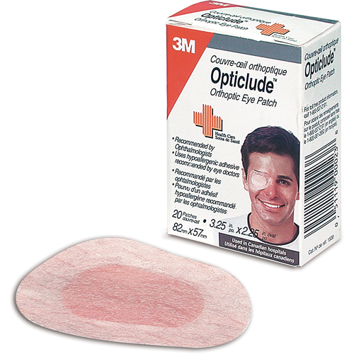 Pansement oculaire Opticlude de 3M, Oculaire, Classe 1 Waymarc Industries Inc