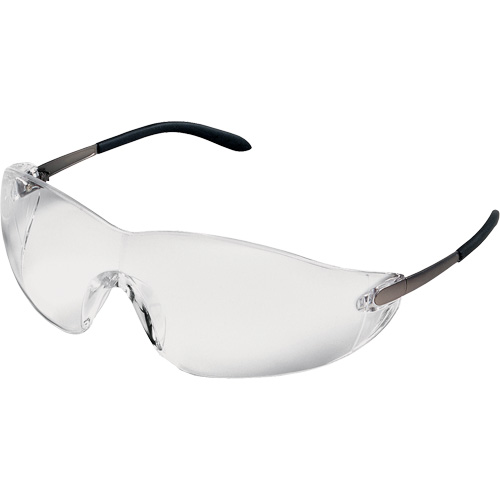 Blackjack&reg; Safety Glasses, Clear Lens, Anti-Scratch, ANSI Z87+/Meets/Exceeds CSA Z94.3 Waymarc Industries Inc