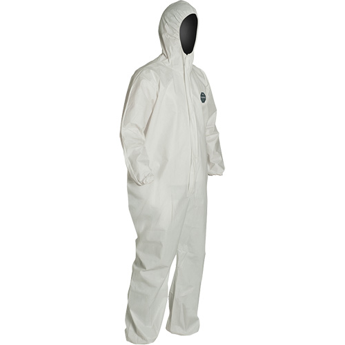 ProShield&reg; 60 Coveralls, Medium, White, Microporous Waymarc Industries Inc