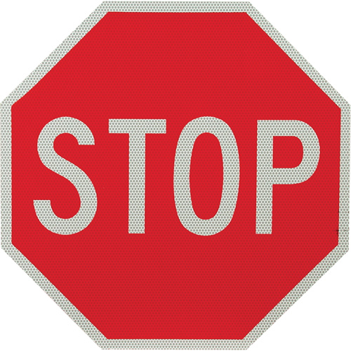 Double-Sided "Stop/Slow" Traffic Control Sign Waymarc Industries Inc
