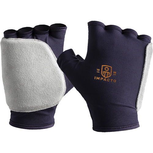 Palm and Side Impact Glove Liner-Left, X-Small, Grain Leather Palm, Slip-On Cuff Waymarc Industries Inc