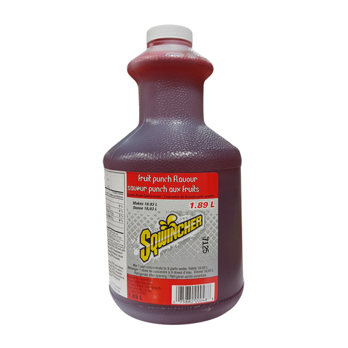 Sqwincher Boisson de r&eacute;hydratation, Concentr&eacute;, Punch aux fruits Waymarc Industries Inc