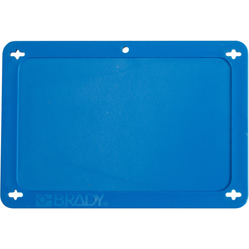 &eacute;tiquette vierge pour vanne, Plastique, 4-3/4" la x 3-1/4" h Waymarc Industries Inc