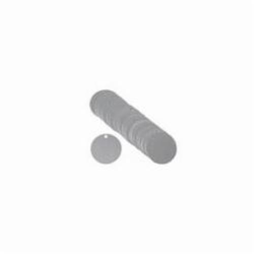 Blank Round Valve Tags, Aluminum, 2" dia Waymarc Industries Inc