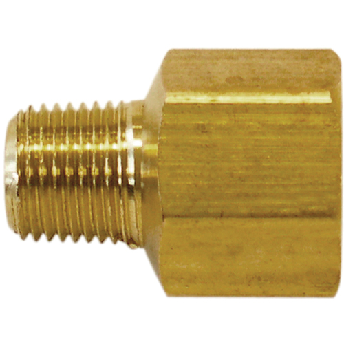 Hexagonal Adaptor, Brass Waymarc Industries Inc