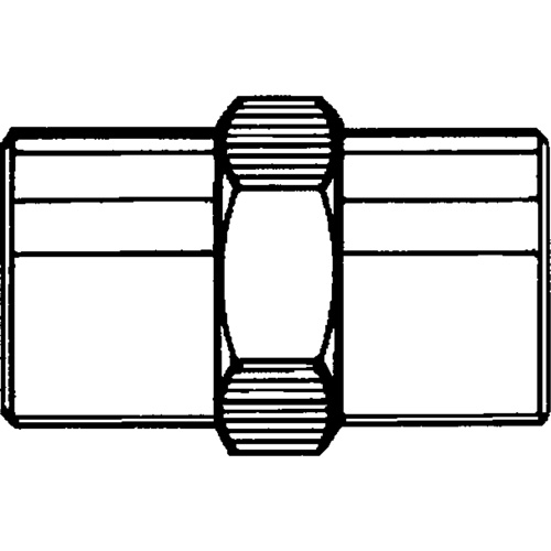 RACCORD FEMELLE HEXAGONAL(F)NPT1/8"(F)1/8"LAITON, Laiton Waymarc Industries Inc