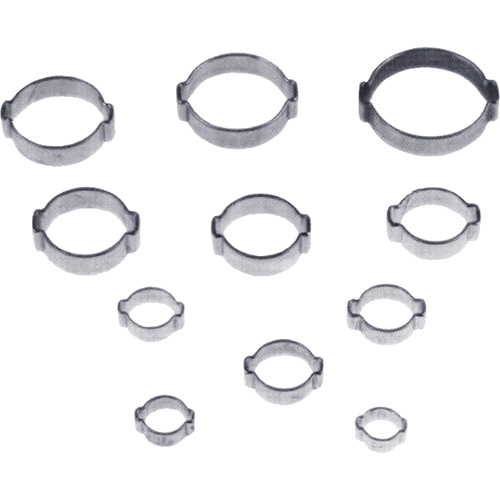 2-Ear Clamps, Max Dia. 1/5" Waymarc Industries Inc