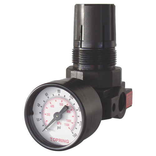 Mini Regulators, 1/4" NPT, 165 PSI Max. PSI, Modular Waymarc Industries Inc