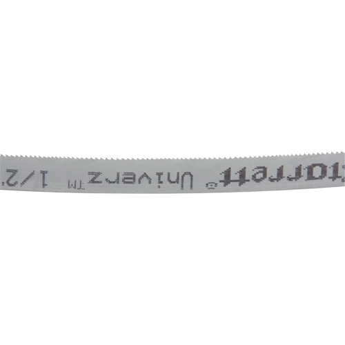 Univerz Portable Band Saw Blade, Bi-Metal, 44-7/8" L x 1/2" W x 0.020" Thick, 14-18 TPI Waymarc Industries Inc