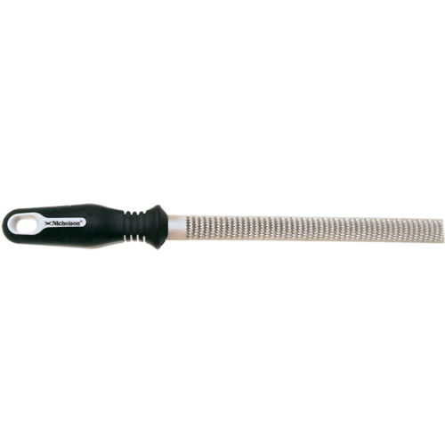 Limes avec poign&eacute;es ergonomiques, Demi-ronde, 8" Waymarc Industries Inc