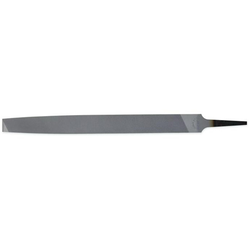 Single Cut File with Ergonomic Handle, Flat, 8", Bastard Waymarc Industries Inc