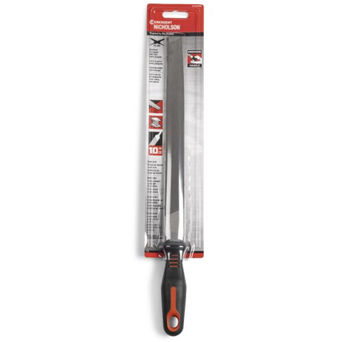 Single Cut Mill File, Flat, 10", Bastard Waymarc Industries Inc