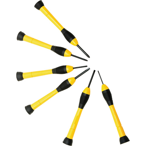 Jeu de tournevis de pr&eacute;cision, 6 mcx Waymarc Industries Inc